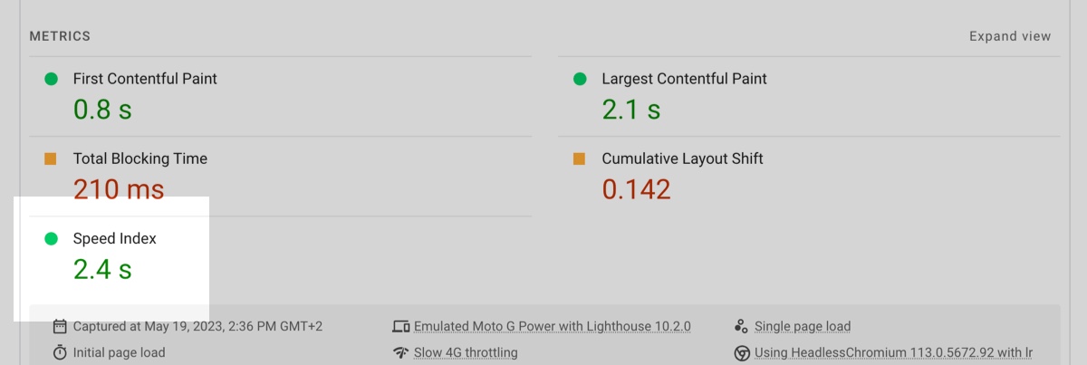 Deploying a headless CMS made with Sanity.io on Vercel's free plan and measuring page speed in Japan (2nd)-2.4s