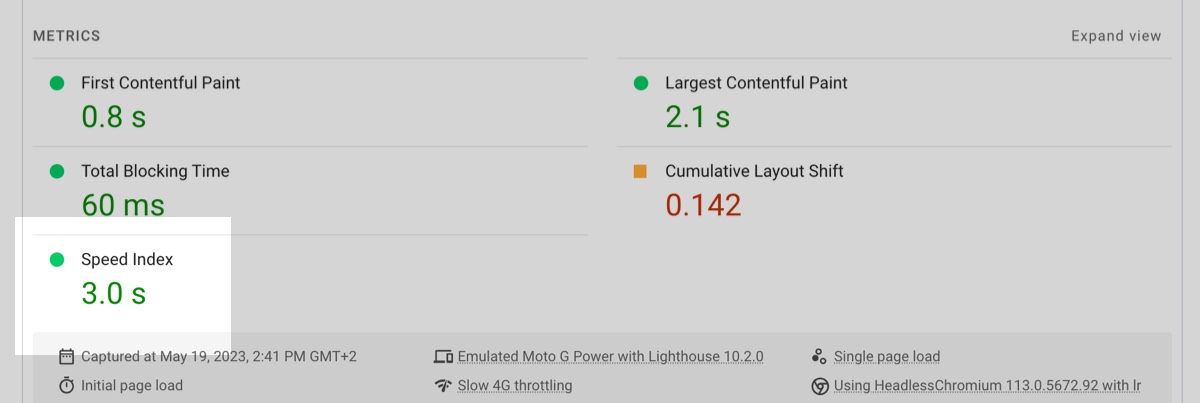 Deploying a headless CMS made with Sanity.io on Netlify's free plan and measuring page speed in Japan (3rd)-3.0s